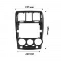 Переходная рамка Hyundai Getz 2002-2010 (7936) 9" Black