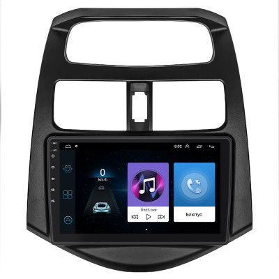 Штатная магнитола Lesko для Daewoo Matiz Creative M300 2009-2011 экран 9" 1/16Gb Wi-Fi GPS Base