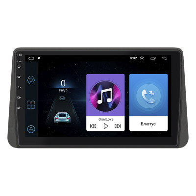 Штатная магнитола Lesko для Fiat Tipo 356 2015-2020 экран 9" 1/16Gb Wi-Fi GPS Base