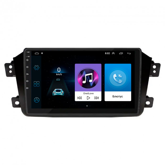 Штатная магнитола Lesko для Geely Emgrand X7 I 2011-2016 экран 9" 1/16Gb Wi-Fi GPS Base