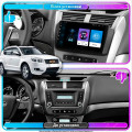 Штатная магнитола Lesko для Geely Emgrand X7 I 2011-2016 экран 9" 1/16Gb Wi-Fi GPS Base