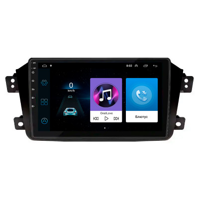 Штатная магнитола Lesko для Geely Emgrand X7 I Рестайлинг 2016-2019 экран 9" 1/16Gb Wi-Fi GPS Base