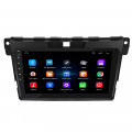 Штатная магнитола Lesko для Mazda CX-7 I Рестайлинг 2009-2012 экран 9" 1/16Gb Wi-Fi GPS Base