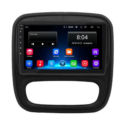 Штатная магнитола Lesko для Opel Vivaro B 2014-2018 экран 9" 1/16Gb Wi-Fi GPS Base