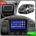 Штатная магнитола Lesko для Opel Vivaro B 2014-2018 экран 9" 1/16Gb Wi-Fi GPS Base