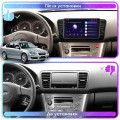 Штатная магнитола Lesko для Subaru Legacy IV Рестайлинг 2006-2009 экран 9" 1/16Gb Wi-Fi GPS Base