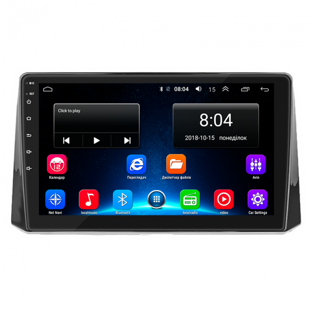 Штатная магнитола Lesko для Toyota Corolla XII (E210) 2018-н.в. экран 10" 2/32Gb Wi-Fi GPS Base