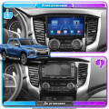 Штатная магнитола Lesko для Mitsubishi L200 V Manual AC 2015-2019 экран 9" 4/32Gb 4G Wi-Fi GPS Top