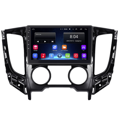 Штатная магнитола Lesko для Mitsubishi Pajero Sport III ver.1 2015-2019 экран 9" 2/32Gb Wi-Fi GPS Base