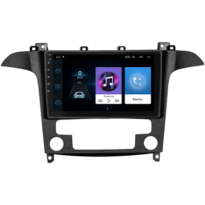 Штатная магнитола Lesko для Ford Galaxy II ver 2 2006-2010 экран 9" 1/16Gb Wi-Fi GPS Base