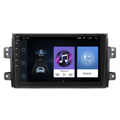 Штатная магнитола Lesko для Suzuki SX4 I (Classic) Рестайлинг 2009-2014 экран 9" 1/16Gb Wi-Fi GPS Base