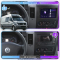 Штатная магнитола Lesko для Volkswagen Crafter I Рестайлинг 2011-2017 экран 9" 1/16Gb Wi-Fi GPS Base