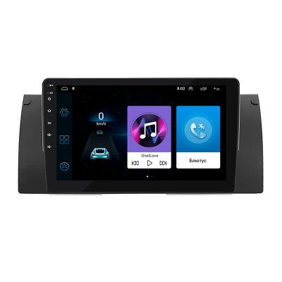 Штатная магнитола Lesko для BMW 5 серии IV (E39) 1995-2000 экран 9" 1/16Gb Wi-Fi GPS Base