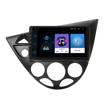 Штатная магнитола Lesko для Ford Focus I 1998-2001 экран 9" 1/16Gb Wi-Fi GPS Base