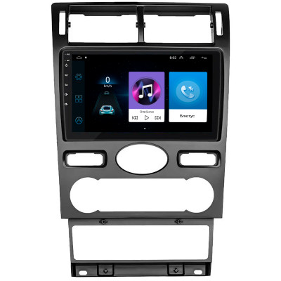 Штатная магнитола Lesko для Ford Mondeo III 2000-2003 экран 9" 1/16Gb Wi-Fi GPS Base