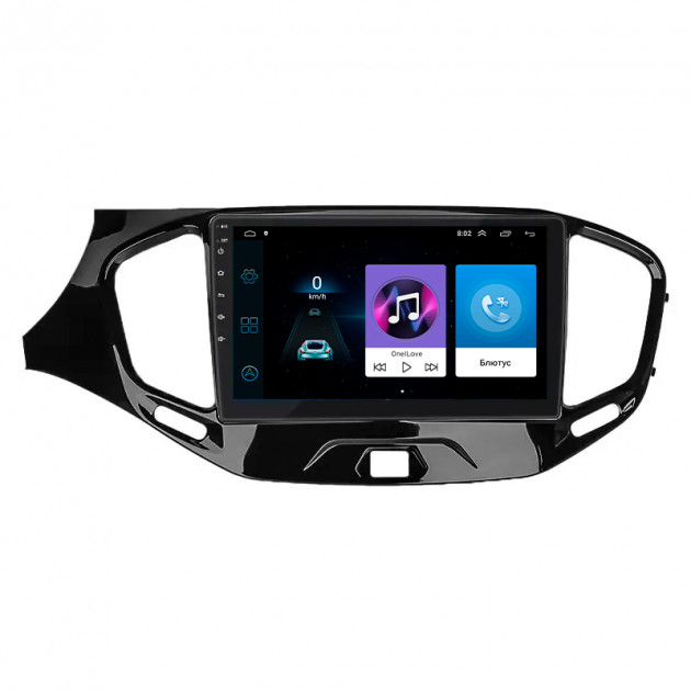 Штатная магнитола Lesko для LADA (ВАЗ) Vesta I 2015-н.в. экран 9" 1/16Gb Wi-Fi GPS Base