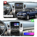 Штатная магнитола Lesko для Mitsubishi Challenger II Рестайлинг 2013-2015 экран 9" 1/16Gb Wi-Fi GPS Base