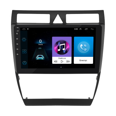 Штатная магнитола Lesko для Audi A6 II (C5) Рестайлинг 2001-2005 экран 9" 1/16Gb Wi-Fi GPS Base