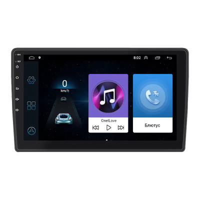 Штатная магнитола Lesko для Citroen C2  2003-2009 экран 9" 1/16Gb Wi-Fi GPS Base