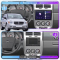 Штатная магнитола Lesko для Dodge Caliber I 2006-2009 экран 10" 4/32Gb 4G Wi-Fi GPS Top