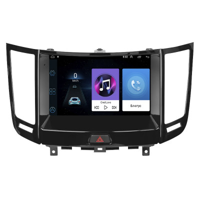 Штатная магнитола Lesko для Infiniti G IV 2006-2013 экран 9" 1/16Gb Wi-Fi GPS Base