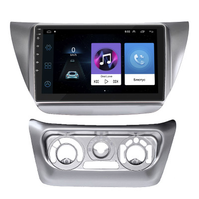 Штатная магнитола Lesko для Mitsubishi Lancer Evolution VIII 2003-2005 экран 9" 1/16Gb Wi-Fi GPS Base