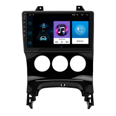 Штатная магнитола Lesko для Peugeot 3008 I 2009-2013 экран 9" 1/16Gb Wi-Fi GPS Base