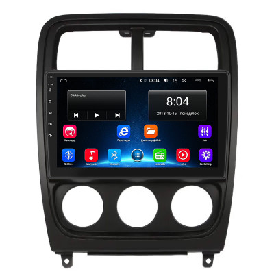 Штатная магнитола Lesko для Dodge Caliber I Рестайлинг 2009-2013 экран 9" 2/32Gb Wi-Fi GPS Base