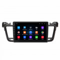 Штатная магнитола Lesko для Peugeot 508 I Рестайлинг 2014-2018 экран 9" 1/16Gb Wi-Fi GPS Base