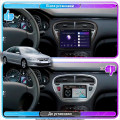 Штатная магнитола Lesko для Peugeot 607 I Рестайлинг 2004-2010 экран 9" 1/16Gb Wi-Fi GPS Base