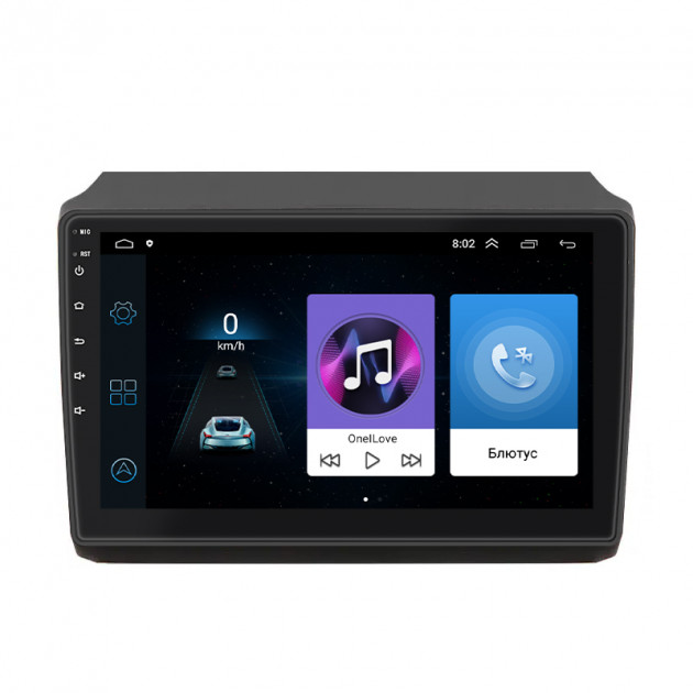 Штатная магнитола Lesko для Peugeot Boxer II Рестайлинг 2011-н.в. экран 9" 1/16Gb Wi-Fi GPS Base