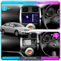 Штатная магнитола Lesko для Nissan Almera III (G15) 2012-2018 экран 9" 1/16Gb Wi-Fi GPS Base