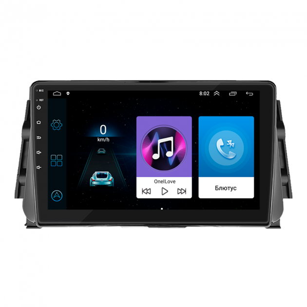 Штатная магнитола Lesko для Nissan Kicks I Рестайлинг 2020-н.в. экран 9" 1/16Gb Wi-Fi GPS Base