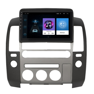 Штатная магнитола Lesko для Nissan Navara (Frontier) III (D40) Рестайлинг 2010-2015 экран 9" 1/16Gb Wi-Fi GPS Base