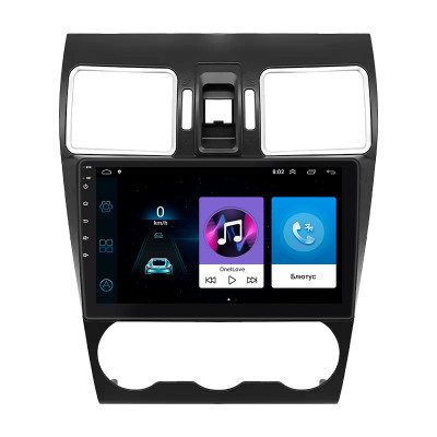 Штатная магнитола Lesko для Subaru WRX I 2014-2017 экран 9" 1/16Gb Wi-Fi GPS Base