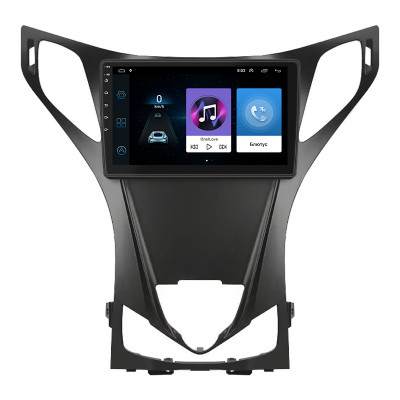 Штатная магнитола Lesko для Hyundai Grandeur V 2011-2014 экран 9" 1/16Gb Wi-Fi GPS Base