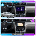 Штатная магнитола Lesko для Volkswagen Passat I / NMS Manual AC 2011-2015 экран 9" 1/16Gb Wi-Fi GPS Base