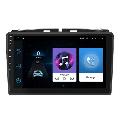 Штатная магнитола Lesko для Fiat 500 II Рестайлинг 2015-н.в. экран 9" 1/16Gb Wi-Fi GPS Base