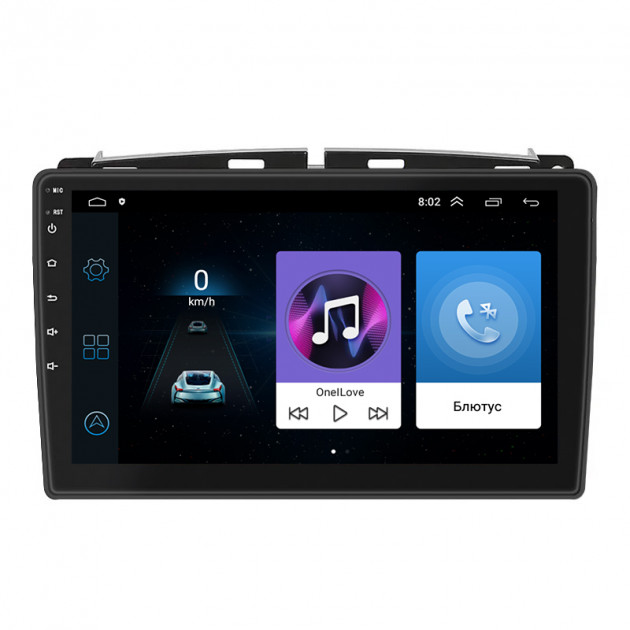 Штатная магнитола Lesko для Fiat 500 II Рестайлинг 2015-н.в. экран 9" 1/16Gb Wi-Fi GPS Base