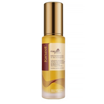 Аргановое масло Karseell Мaca Essence Oil сыворотка для восстановления поврежденных волос 50 мл