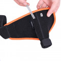 Бандаж ортез на запястье и большой палец AOLIKES A-1670 Left black + orange