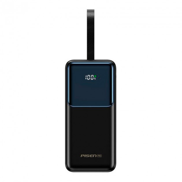 УМБ Повербанк Pisen Quick 27000 mAh 65W Smart Chip Quick Charging (TP-D126) Black
