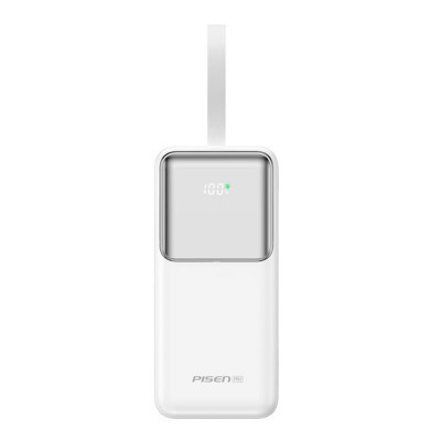 УМБ Повербанк Pisen Quick 27000 mAh 65W Smart Chip Quick Charging (TP-D126) White