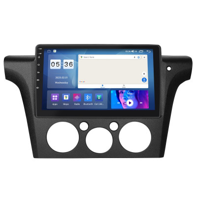 Штатная магнитола Lesko для Mitsubishi Outlander Right wheel 2003-2006 экран 10" 2/32Gb CarPlay 4G Wi-Fi GPS Prime
