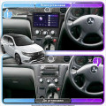 Штатная магнитола Lesko для Mitsubishi Outlander Right wheel 2003-2006 экран 10" 2/32Gb 4G Wi-Fi GPS Top
