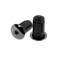 Заглушки в руль West Biking YP0804058 Black
