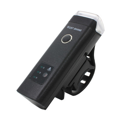Фара велосипедная West Biking HJ-047 0701166 метал Black