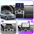 Штатная магнитола Lesko для Renault Megane II Рестайлинг 2006-2009 экран 9" 2/32Gb CarPlay 4G Wi-Fi GPS Prime