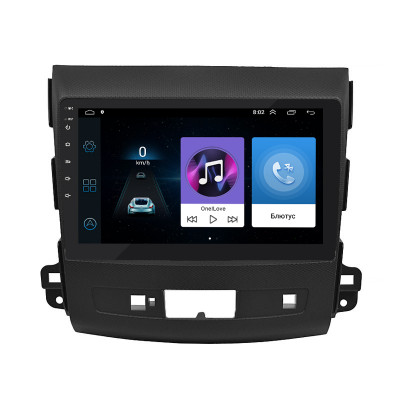 Штатная магнитола Lesko для Citroen C-Crosser  2007-2013 экран 9" 1/16Gb Wi-Fi GPS Base