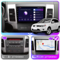 Штатная магнитола Lesko для Citroen C-Crosser  2007-2013 экран 9" 4/64Gb CarPlay 4G Wi-Fi GPS Prime